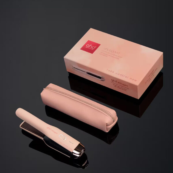 GHD - UNPLUGGED STYLER - PIASTRA PER CAPELLI SENZA FILI PINK ROSA PESCA